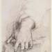 Study of a hand for the Madonna of the Harp